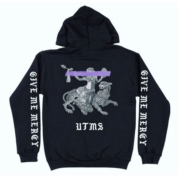 The Cult Official Under The Midnight Sun Tour Merch‎ Black Zip Up Hoodie XL NEW - Picture 1 of 8